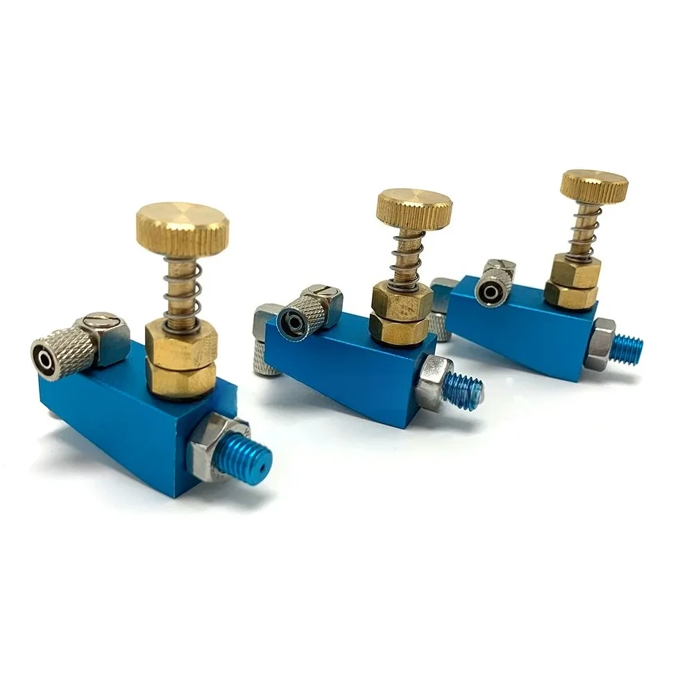 Brass Blue Base Adjustable Siphon Air Atomizing Spray Nozzle 0-8LPH Industrial Coating Atomizer Nozzle Spraying Humidification
Brass Blue Base Adjustable Siphon Air Atomizing Spray Nozzle 0-8LPH Industrial Coating Atomizer Nozzle Spraying Humidification