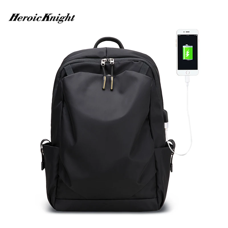 Heroic Knight Leisure Men Backpack School Waterproof 15.6 Inch Laptop Backpack Light Simple Sports Travel Work Rucksack With USB
Heroic Knight Leisure Men Backpack School Waterproof 15.6 Inch Laptop Backpack Light Simple Sports Travel Work Rucksack With USB