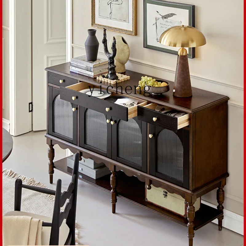 ZC Retro Vertical Closet Retro Solid Wood Sideboard Cabinet Living Room Locker
ZC Retro Vertical Closet Retro Solid Wood Sideboard Cabinet Living Room Locker