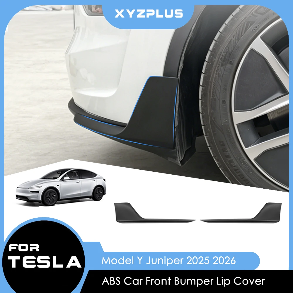 Car Front Bumper Lower Lip Guard For Tesla Model Y Juniper 2025 2026 2Pcs ABS Spoiler Splitter Lips Body Kits Auto Accessories
Car Front Bumper Lower Lip Guard For Tesla Model Y Juniper 2025 2026 2Pcs ABS Spoiler Splitter Lips Body Kits Auto Accessories