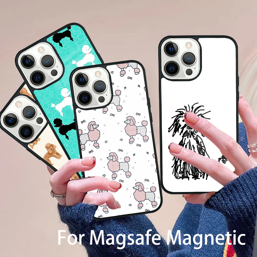Cartoon Poodles Pattern Phone Case Magesafe Magnetic Wireless Charge Cover For IPhone 16 11 12 13 14 15 Pro Max Plus Mini
Cartoon Poodles Pattern Phone Case Magesafe Magnetic Wireless Charge Cover For IPhone 16 11 12 13 14 15 Pro Max Plus Mini