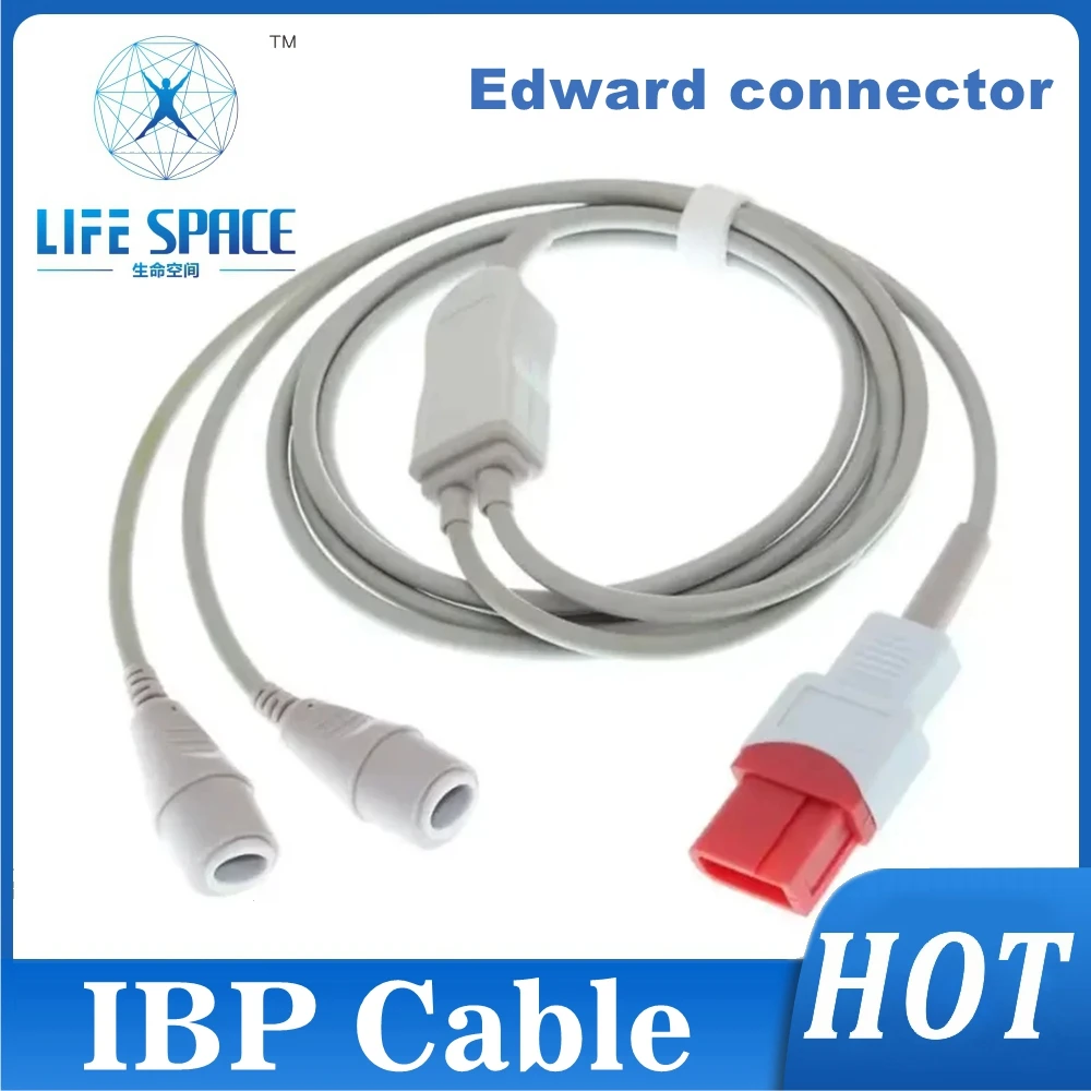 Edward connector IBP Transducer Adapter Cable
Edward connector IBP Transducer Adapter Cable