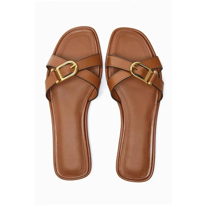 Fashionab Beach Women's Sandals Retro Lightweight Versatile Slippers for Women Flat Bottom Sandals for Women Sandalias De Mujer
Fashionab Beach Women's Sandals Retro Lightweight Versatile Slippers for Women Flat Bottom Sandals for Women Sandalias De Mujer