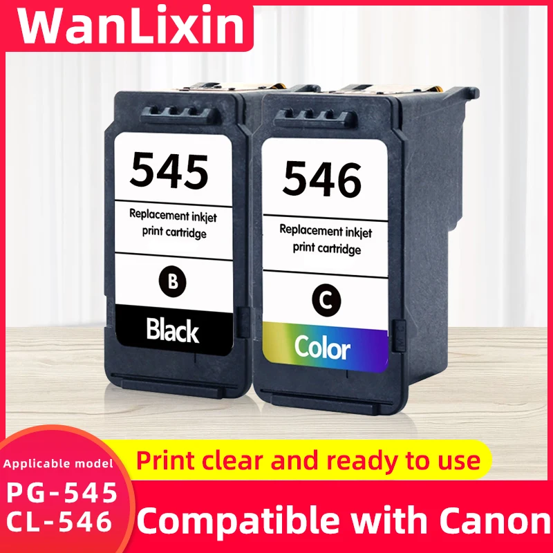 Совместимый картридж PG545 CL546 545XL 546XL для принтера Canon PG-545 для Pixma MG3050 2550 2450 2550S 2950 MX495
Совместимый картридж PG545 CL546 545XL 546XL для принтера Canon PG-545 для Pixma MG3050 2550 2450 2550S 2950 MX495