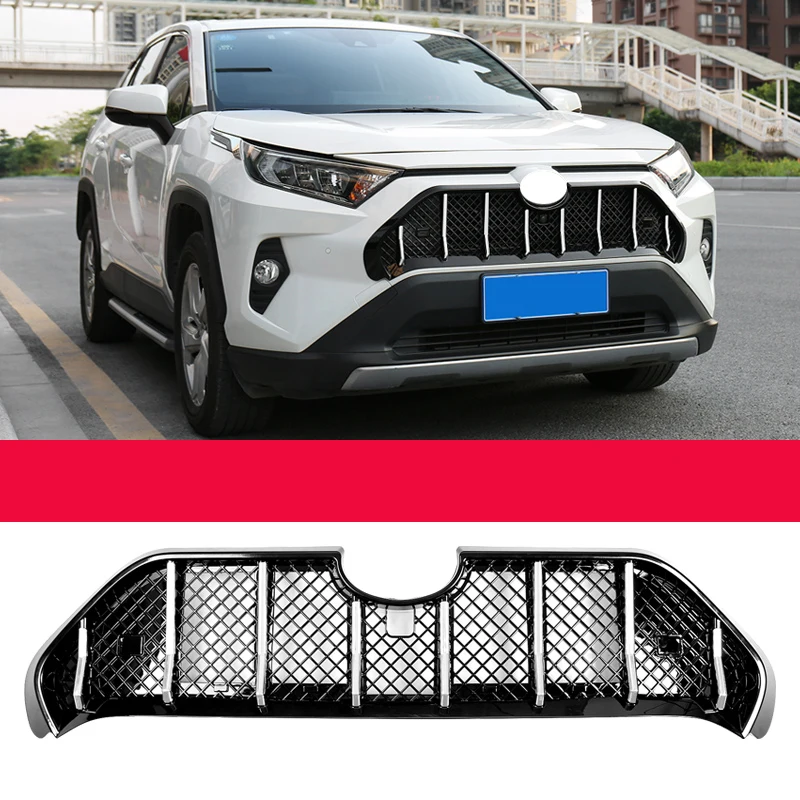 For Toyota RAV4 2019 2020 5th China Open Refitted Martha Black Knight Mesh Grille Front Decoration Accessories
For Toyota RAV4 2019 2020 5th China Open Refitted Martha Black Knight Mesh Grille Front Decoration Accessories