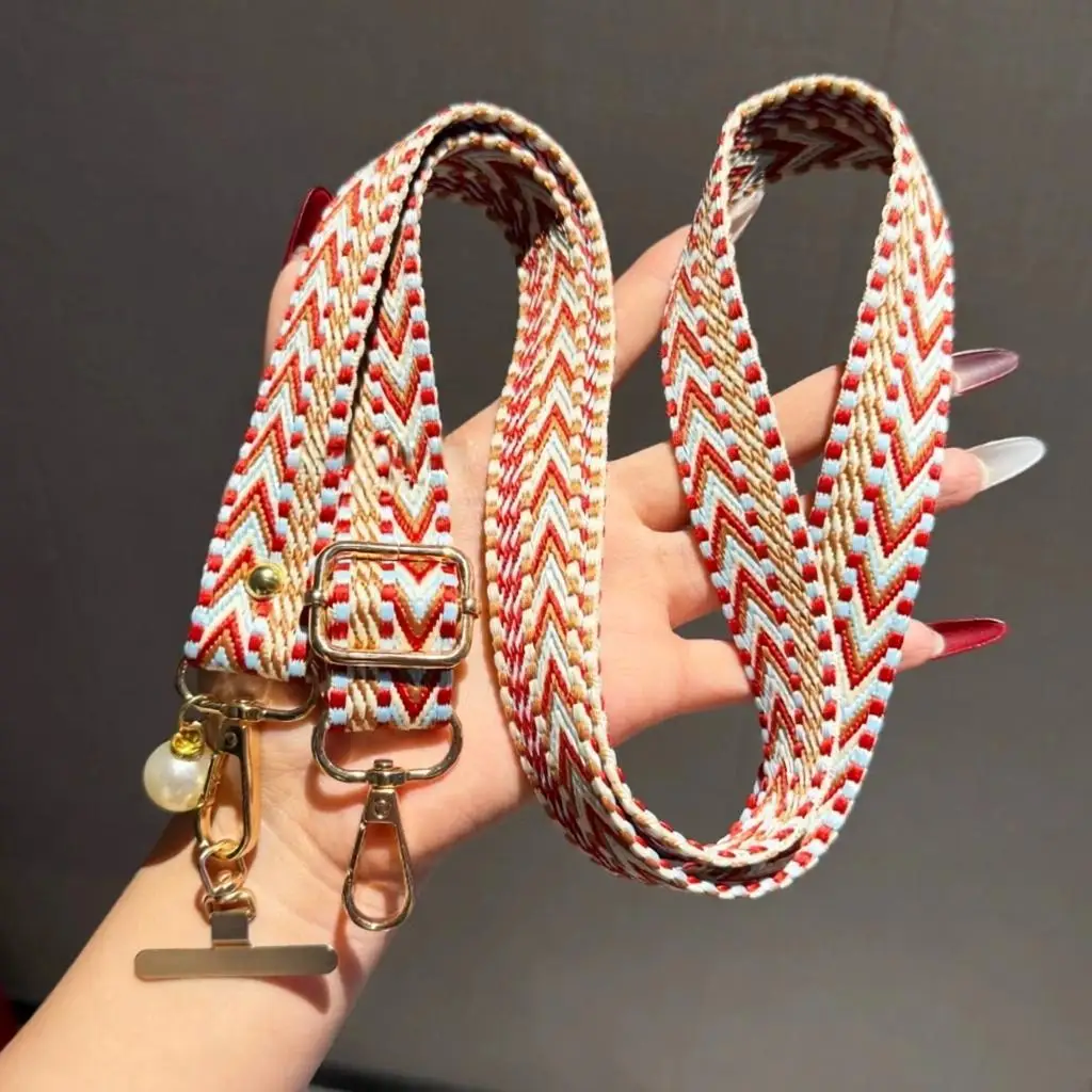 New Adjustable Long Mobile Phone Lanyard Crossbody Card Neck Cord Clip Hang Lanyard Pearl Hanging Ornaments Charm Anti-lost Rope
New Adjustable Long Mobile Phone Lanyard Crossbody Card Neck Cord Clip Hang Lanyard Pearl Hanging Ornaments Charm Anti-lost Rope