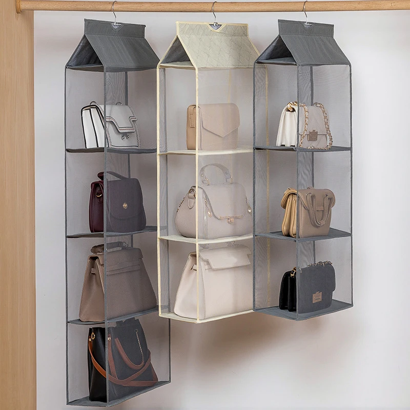 Women Handbag Backpack Hanging Storage Bags Organizer Household Dust-Proof Shelf For Wardrobe Closet Transparent Storage Bag
Women Handbag Backpack Hanging Storage Bags Organizer Household Dust-Proof Shelf For Wardrobe Closet Transparent Storage Bag