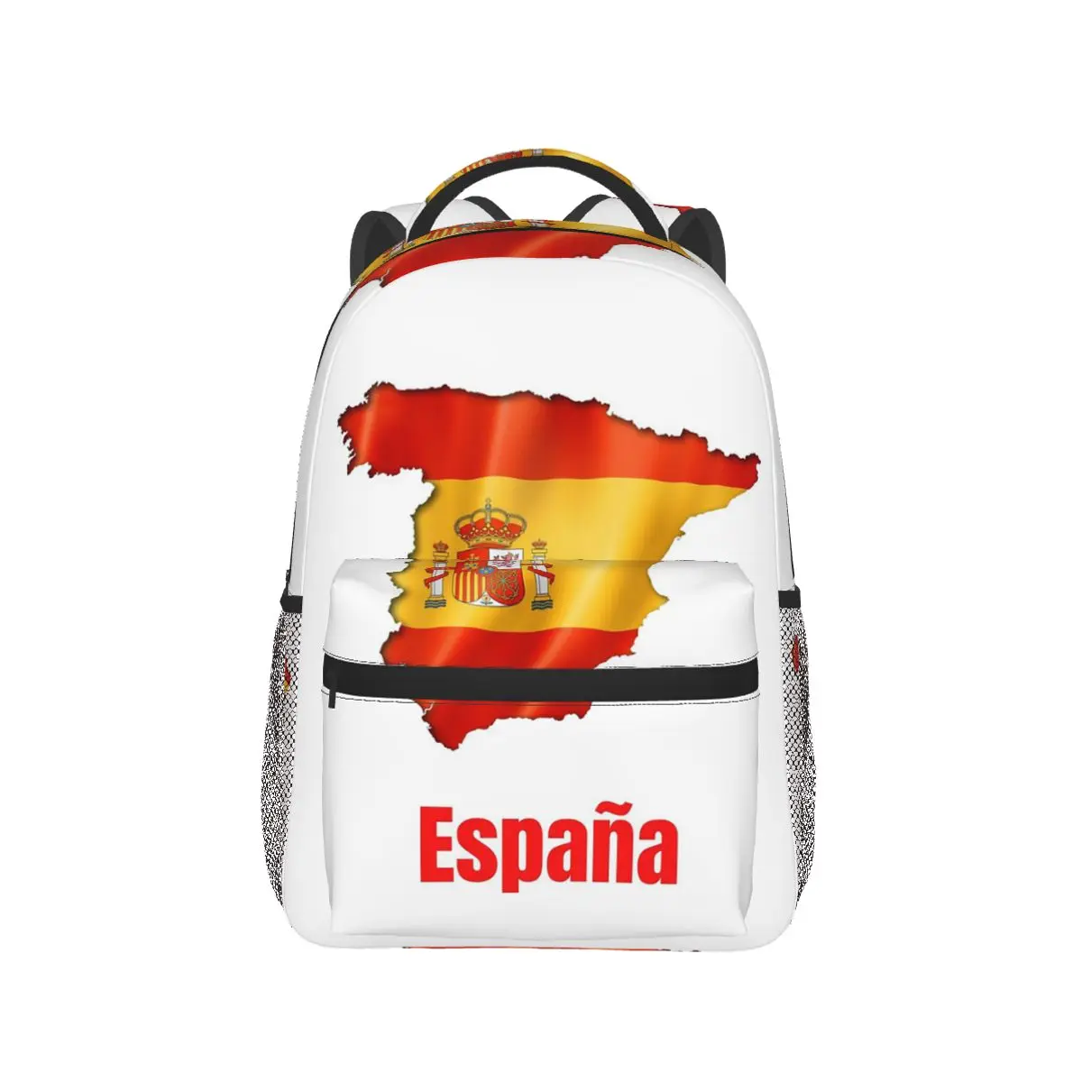 Flag Of Spain Espana Spanish Backpack Hot Sale Daypack Large Capacity Kids BookBag School Bag Shoulder Bags for Men Women
Flag Of Spain Espana Spanish Backpack Hot Sale Daypack Large Capacity Kids BookBag School Bag Shoulder Bags for Men Women