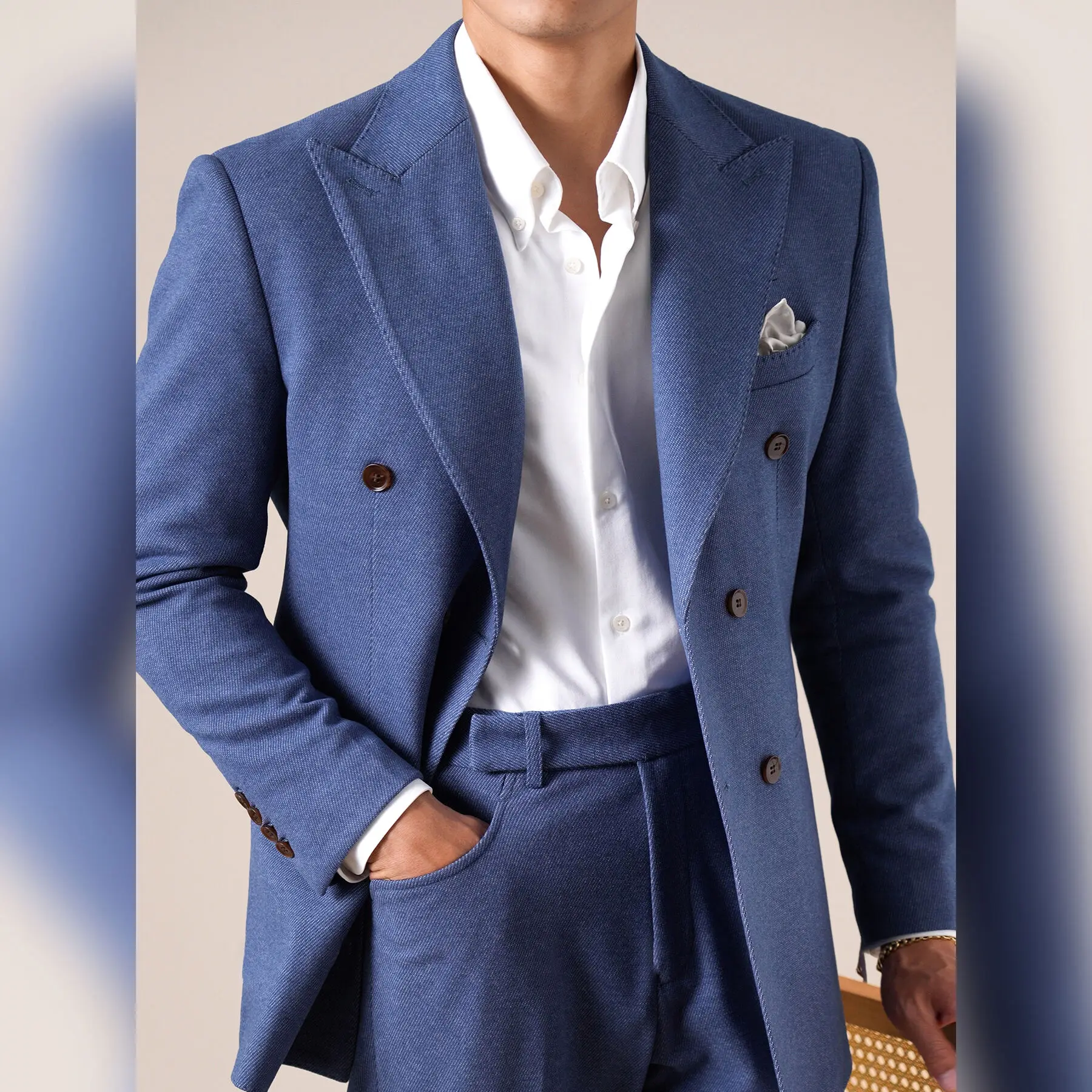 Деловые смокинги Slim Fit Smoking Homme Mariage Trajes De Hombre Свадебный костюм жениха Мужские мужские костюмы Дизайнеры 2025 Мужской костюм 
Деловые смокинги Slim Fit Smoking Homme Mariage Trajes De Hombre Свадебный костюм жениха Мужские мужские костюмы Дизайнеры 2025 Мужской костюм
