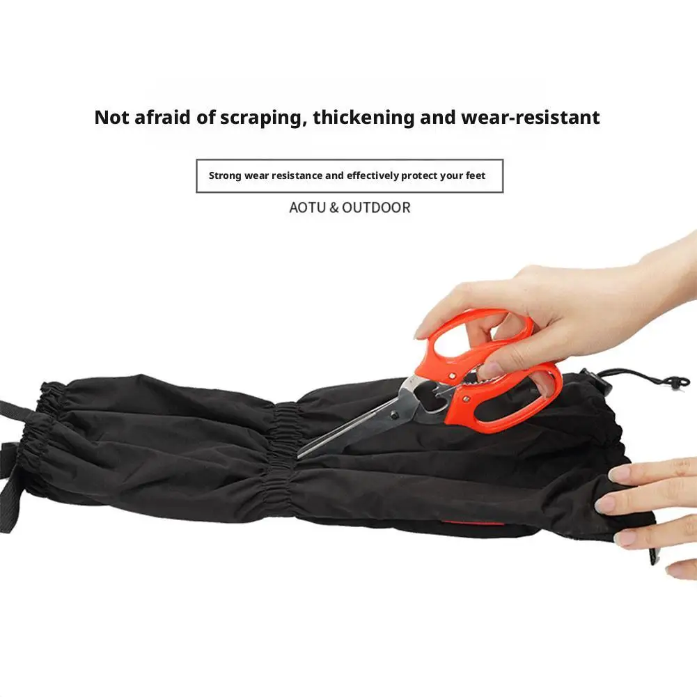 Waterproof Windproof 40cm High Tube Cycling Leg Covers Outdoor Camping, Hiking, Mountaineering, Skiing, Desert Snow Boots Covers
Waterproof Windproof 40cm High Tube Cycling Leg Covers Outdoor Camping, Hiking, Mountaineering, Skiing, Desert Snow Boots Covers