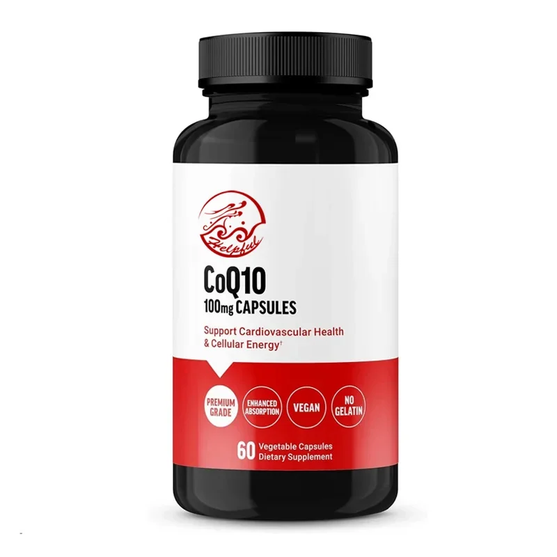 Coenzyme Q10 100mg, Coenzyme Q10 for Heart Health, Vegetarian, Dairy Free, Gluten Free, Non GMO, 60 Capsules
Coenzyme Q10 100mg, Coenzyme Q10 for Heart Health, Vegetarian, Dairy Free, Gluten Free, Non GMO, 60 Capsules