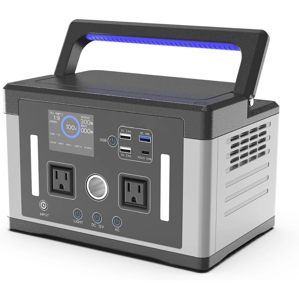 Portable Power Station 700W (Surge 1000W), 577Wh Solar Generator Pure Sine Wave 120V AC Car Outlets,Battery Powered Generator
Portable Power Station 700W (Surge 1000W), 577Wh Solar Generator Pure Sine Wave 120V AC Car Outlets,Battery Powered Generator