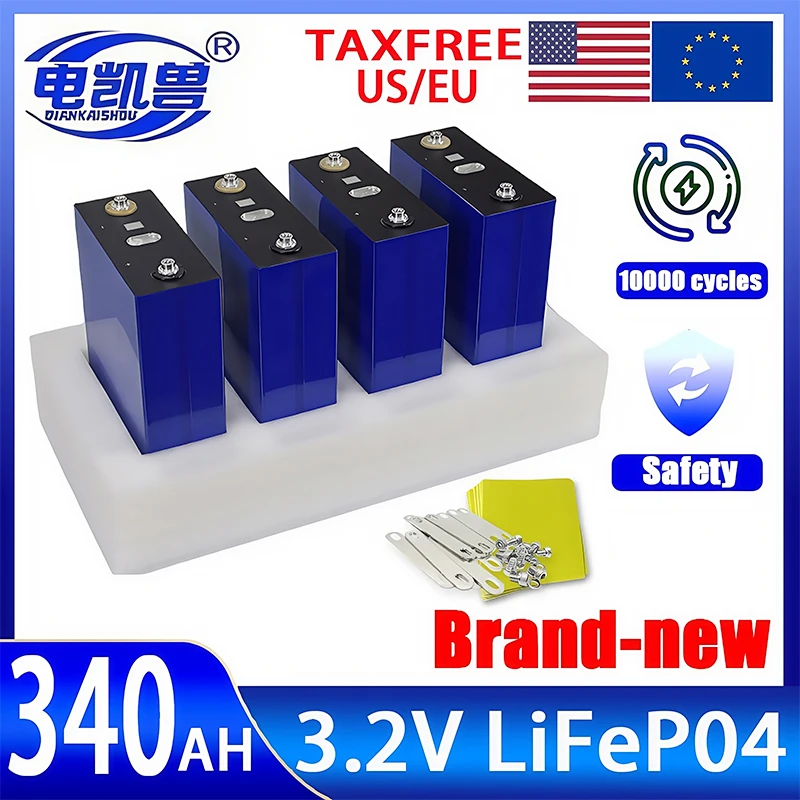 Grade A 3.2V 340AH Lifepo4 Rechargeable Battery RV EV Boat Golf solar energy camping duty-free
Grade A 3.2V 340AH Lifepo4 Rechargeable Battery RV EV Boat Golf solar energy camping duty-free