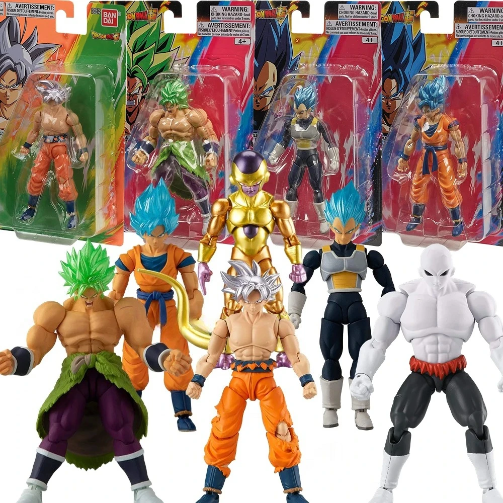 In Stock Original Bandai Dragon Ball Super Evolve SHF Ultra Instinct SSJ Blue Goku Vegeta Jiren Broli Gold Frieza Action Figures
In Stock Original Bandai Dragon Ball Super Evolve SHF Ultra Instinct SSJ Blue Goku Vegeta Jiren Broli Gold Frieza Action Figures