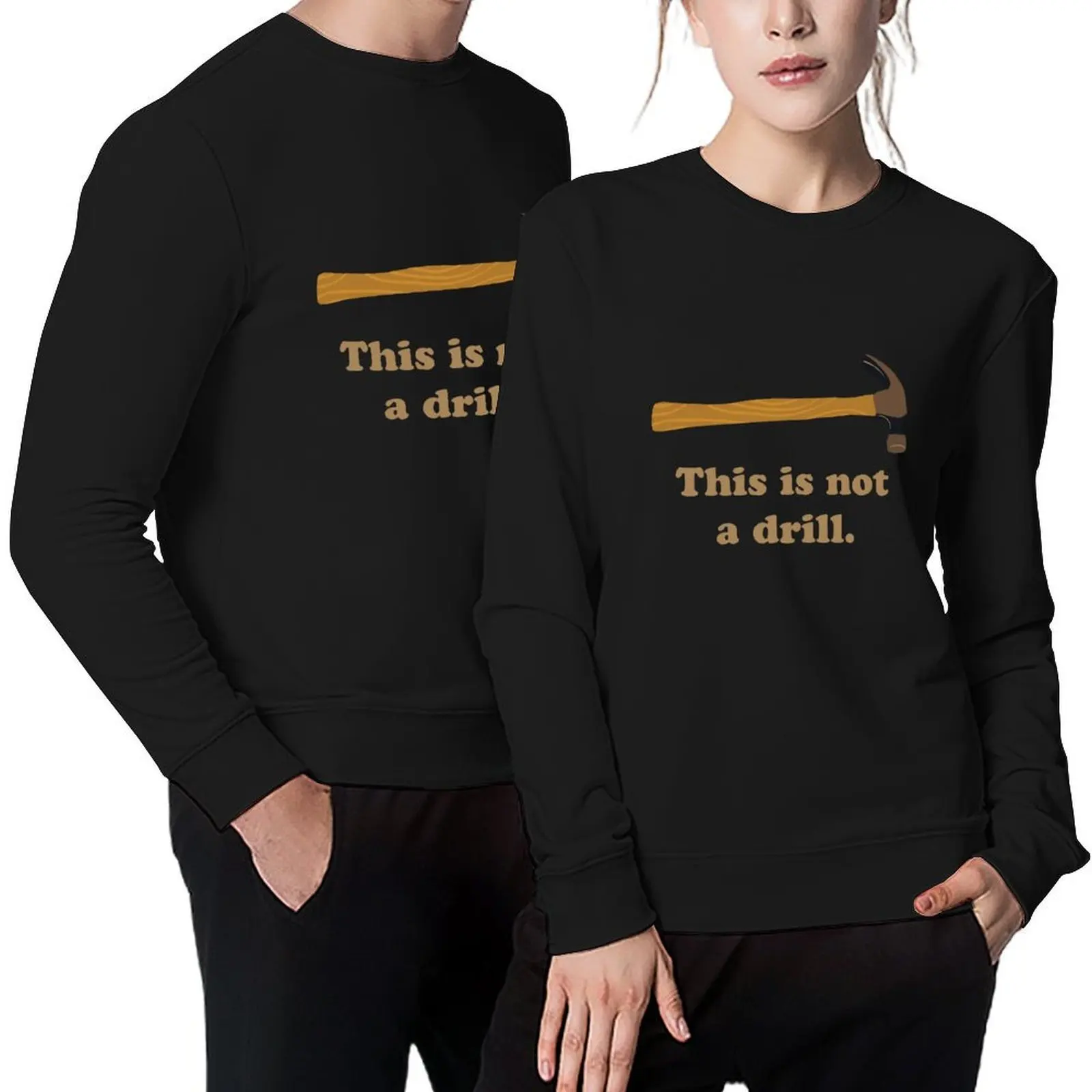 Hammer - This is Not a Drill Pullover men wear tracksuit korean style clothes men's autumn clothes sweatshirt for men
Hammer - This is Not a Drill Pullover men wear tracksuit korean style clothes men's autumn clothes sweatshirt for men