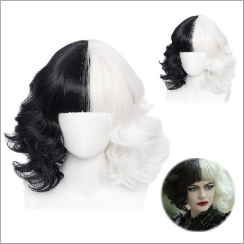 European and American lace front , African small steel curl wig 13.4
European and American lace front , African small steel curl wig 13.4