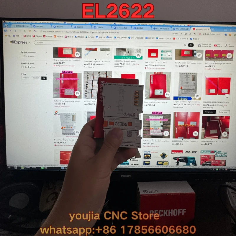 Абсолютно новый модуль ПЛК EL2622. Последние цены на 2026 год.
Абсолютно новый модуль ПЛК EL2622. Последние цены на 2026 год.
