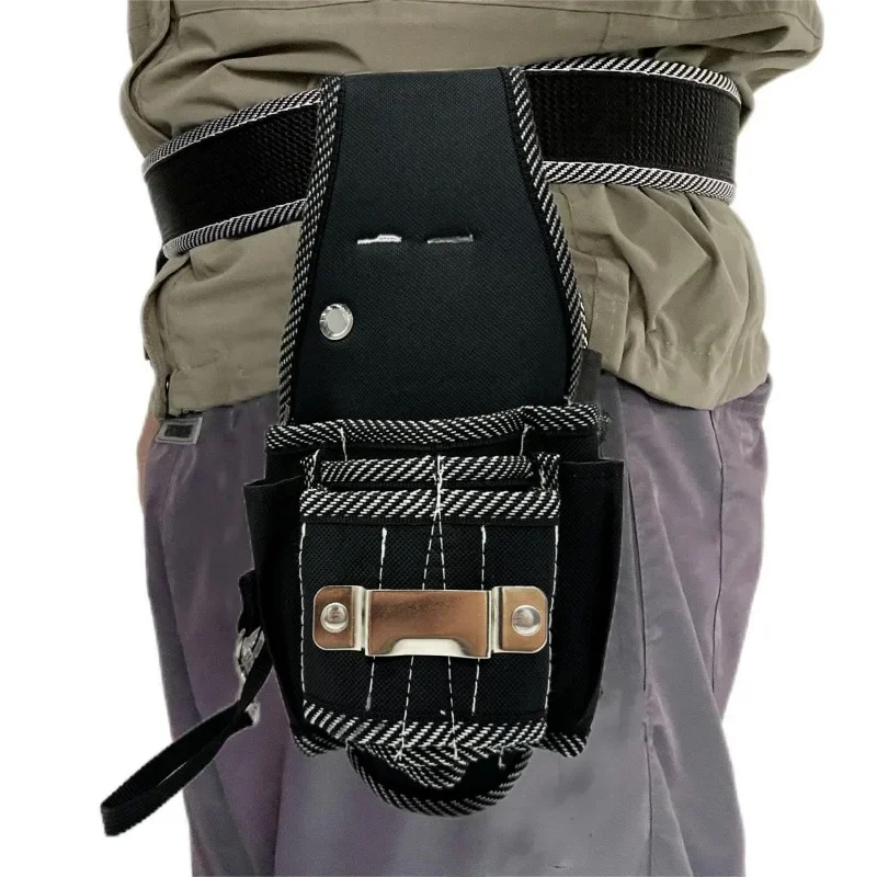 Canvas Tool Kit Woodworking Waist Bag Small Size Black Oxford Cloth Electrician Bag Hardware Tool Storage Waist Bag Wholesale
Canvas Tool Kit Woodworking Waist Bag Small Size Black Oxford Cloth Electrician Bag Hardware Tool Storage Waist Bag Wholesale