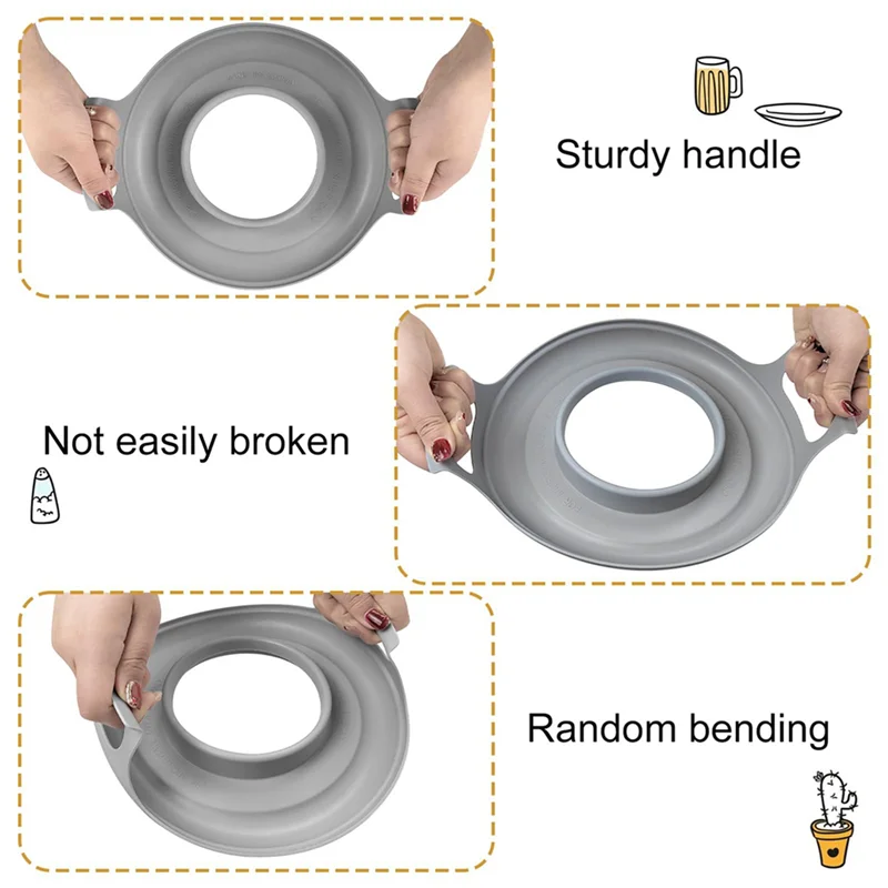 TKOH-6 Pack Microwave Bowl Holder With Handles - Microwave Cool Plate,Microwave Bowl Holder Microwave Tray
TKOH-6 Pack Microwave Bowl Holder With Handles - Microwave Cool Plate,Microwave Bowl Holder Microwave Tray