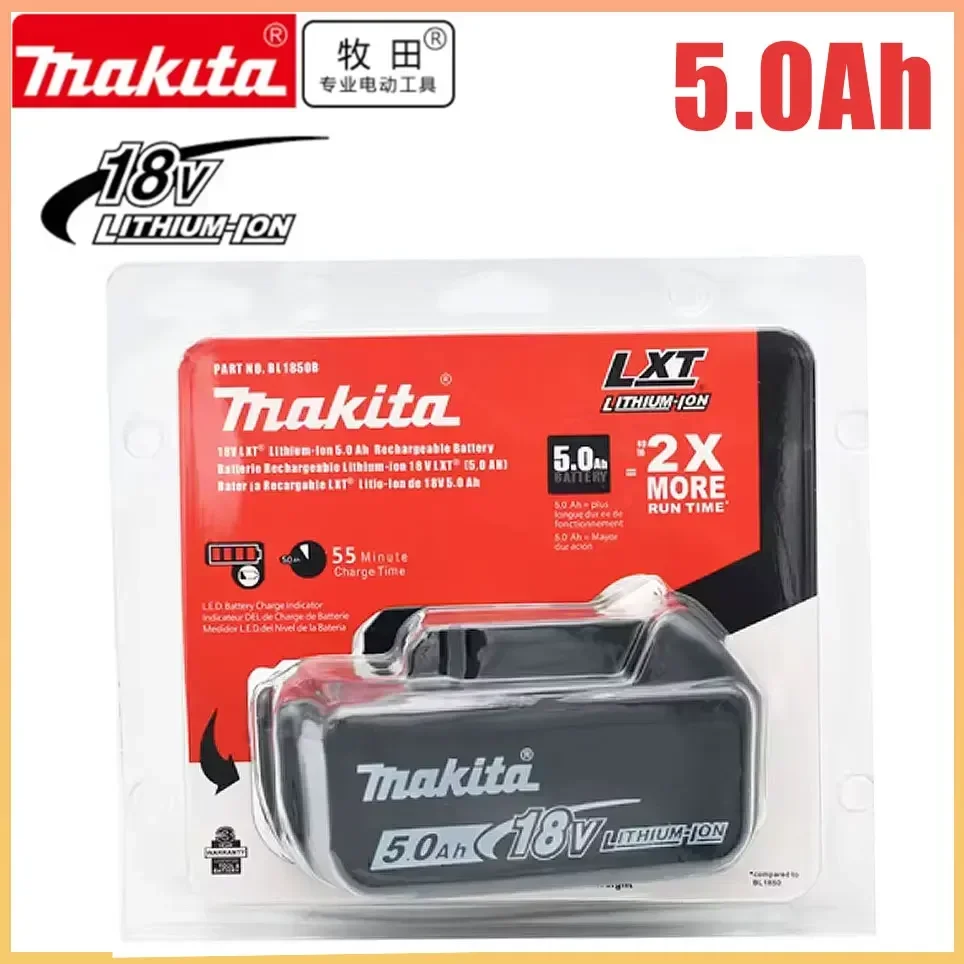 100% Makita Original 18V 5000mAh Lithium ion Rechargeable Battery 18v drill Replacement Batteries BL1860 BL1830 BL1850 BL1860B
100% Makita Original 18V 5000mAh Lithium ion Rechargeable Battery 18v drill Replacement Batteries BL1860 BL1830 BL1850 BL1860B
