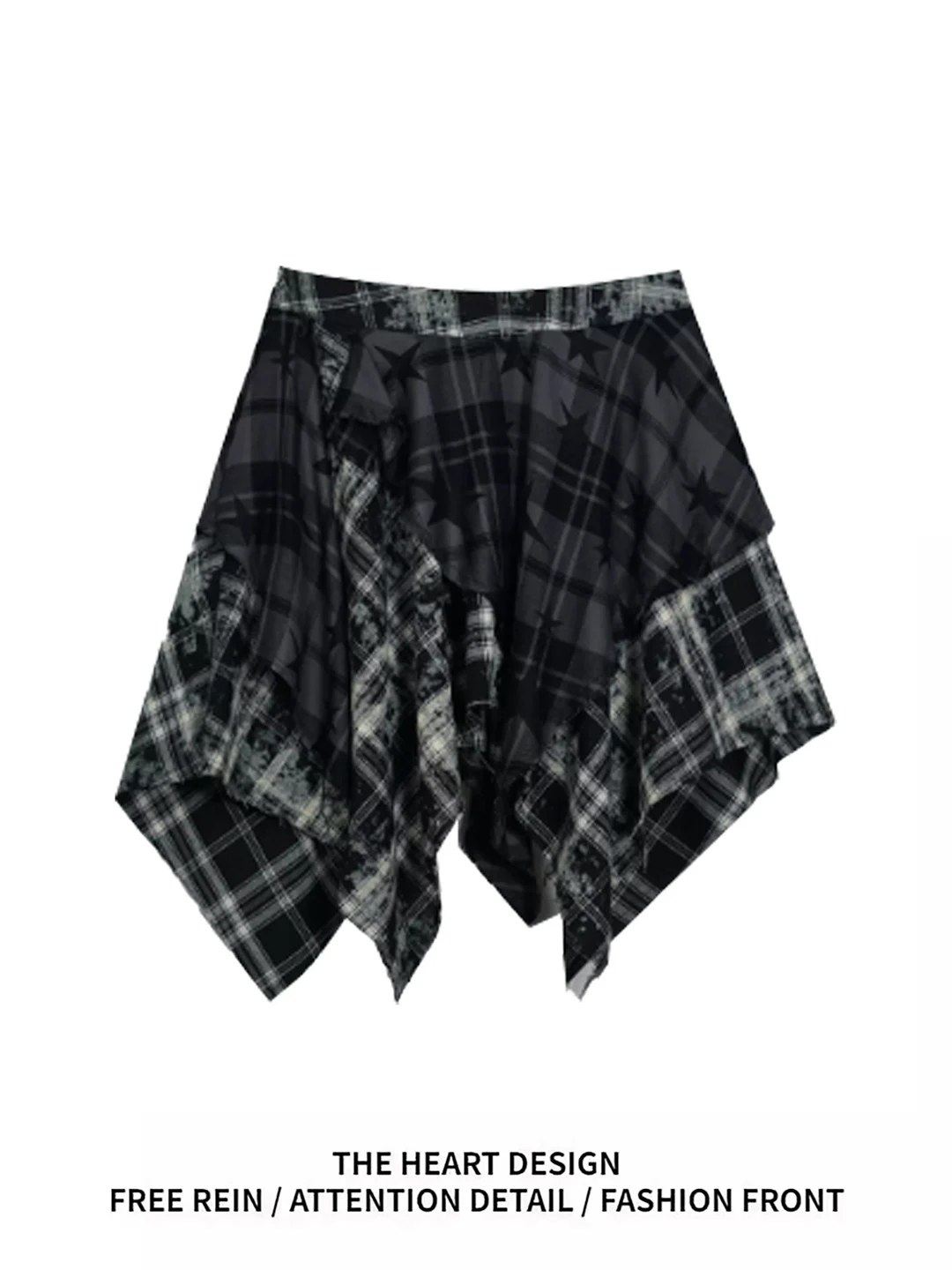 American Artistic Star And Plaid Irregular Hemline Skirt Summer New Style Versatile Patchwork Faux Fur Waist Seal Short ...
American Artistic Star And Plaid Irregular Hemline Skirt Summer New Style Versatile Patchwork Faux Fur Waist Seal Short ...