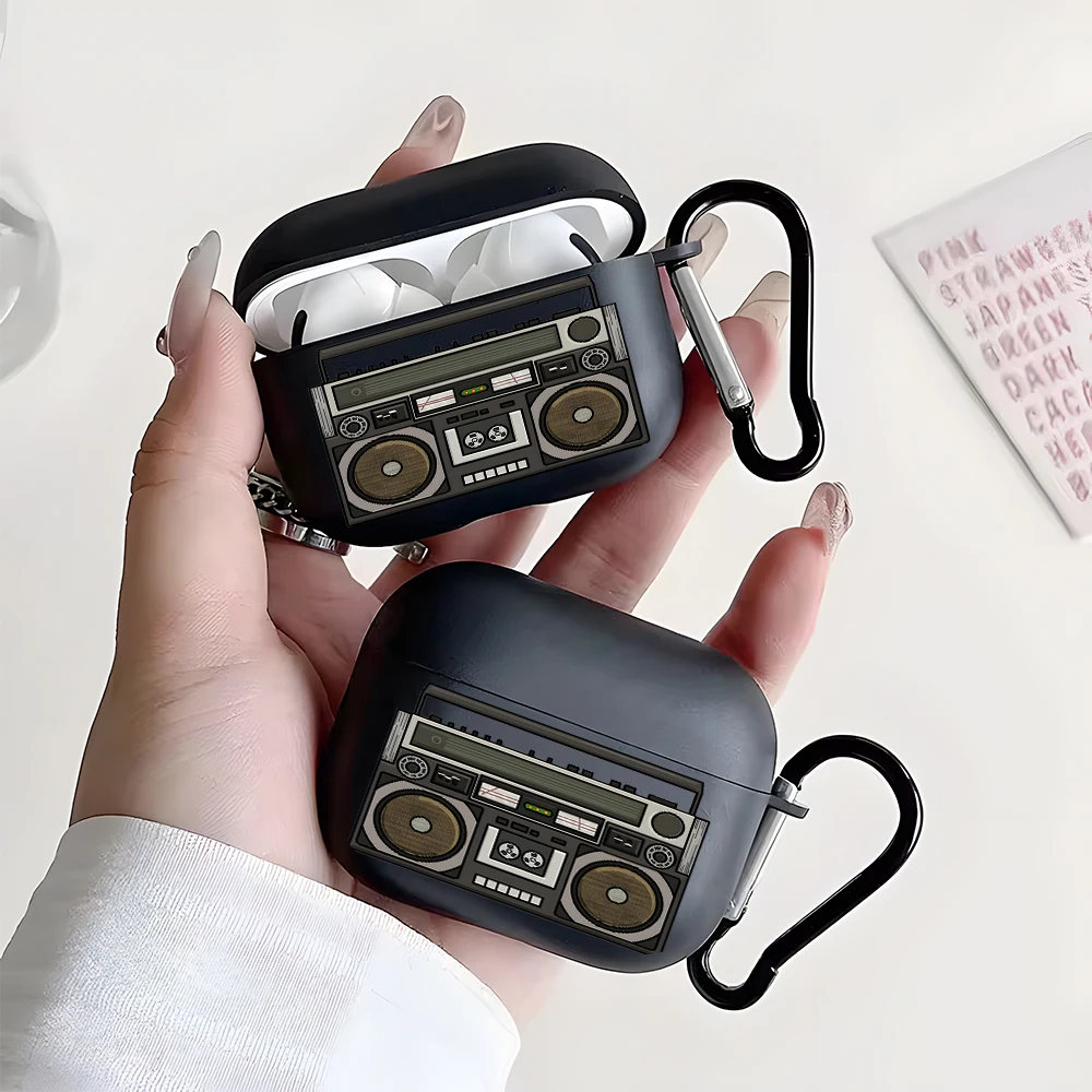 Art Radio Pattern Silicone Tpu Earphone Case For AirPods 1/2/3/4 Earbuds Case For AirPods Pro3/Pro2/Pro Shockproof Soft Cover
Art Radio Pattern Silicone Tpu Earphone Case For AirPods 1/2/3/4 Earbuds Case For AirPods Pro3/Pro2/Pro Shockproof Soft Cover