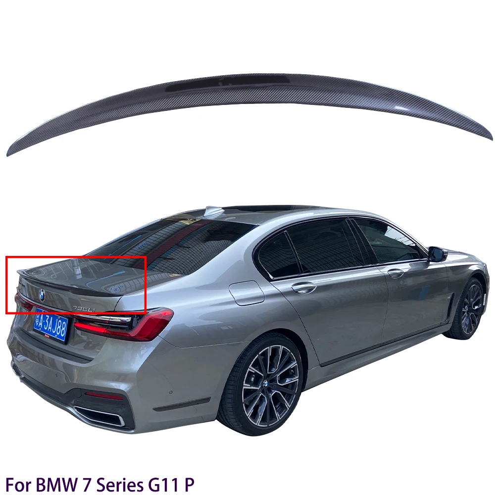 For BMW 7 Series G11/G12 P Style Carbon Fiber Rear Spoiler Trunk Wing 2015-2023
For BMW 7 Series G11/G12 P Style Carbon Fiber Rear Spoiler Trunk Wing 2015-2023