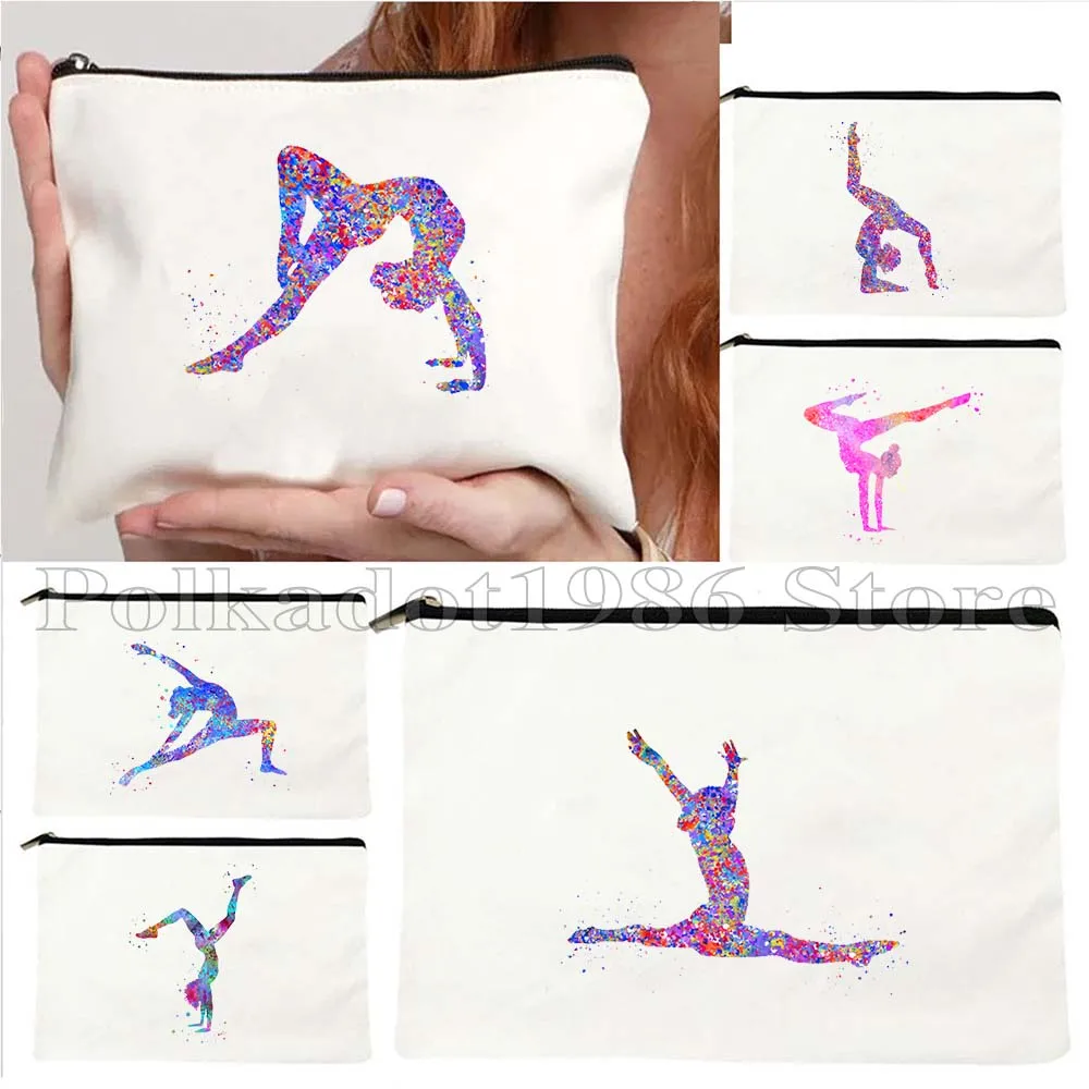 Gymnastics Girl Balance Beam Handstand Gymnast Sports Yoga Dance Tumblin Cute Gifts Cosmetic Makeup Toilet Bag Pencil Case Pouch
Gymnastics Girl Balance Beam Handstand Gymnast Sports Yoga Dance Tumblin Cute Gifts Cosmetic Makeup Toilet Bag Pencil Case Pouch