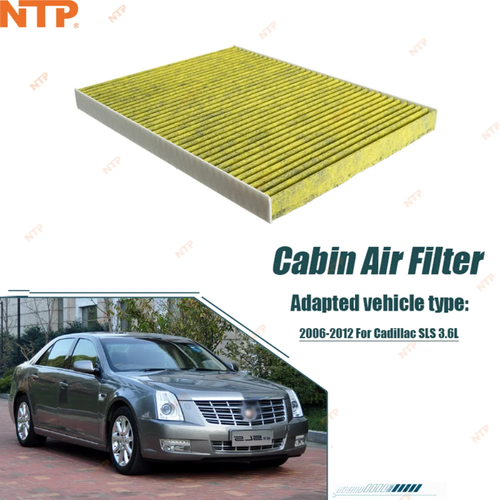 New Cabin Air Filter Intake Filter Replacement With Activated Carbon For Cadillac SLS 3.6L 2006-2012 Car Accessories 25689297
New Cabin Air Filter Intake Filter Replacement With Activated Carbon For Cadillac SLS 3.6L 2006-2012 Car Accessories 25689297