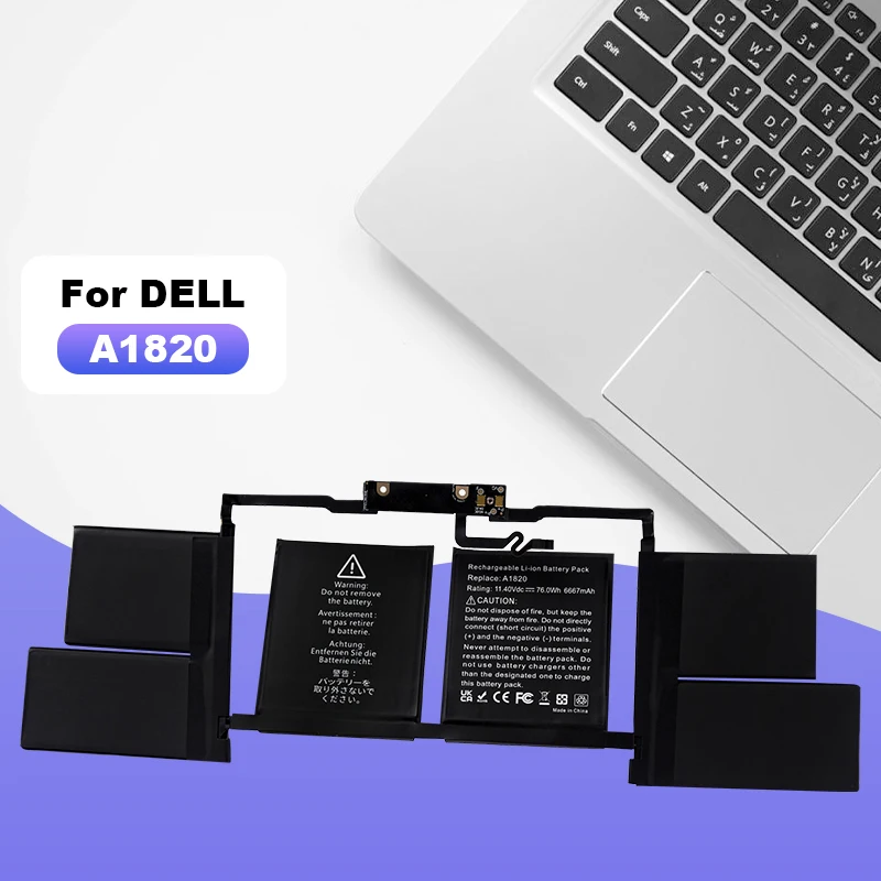 A1820 Laptop Battery For APPLE MACBOOK PRO 15" A1707 2016 2017 Year 36 Months Free Warranty
A1820 Laptop Battery For APPLE MACBOOK PRO 15" A1707 2016 2017 Year 36 Months Free Warranty