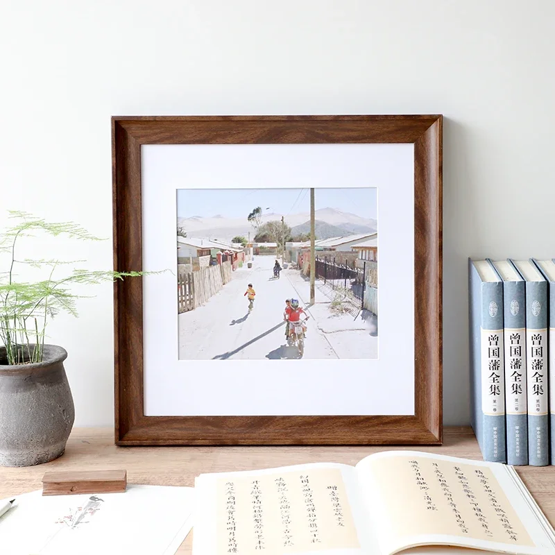 American Style Wooden Photo Frame Certificate Poster Frame Minimalist Square Custom Cadre Photo Mural Modern Home Decoration
American Style Wooden Photo Frame Certificate Poster Frame Minimalist Square Custom Cadre Photo Mural Modern Home Decoration