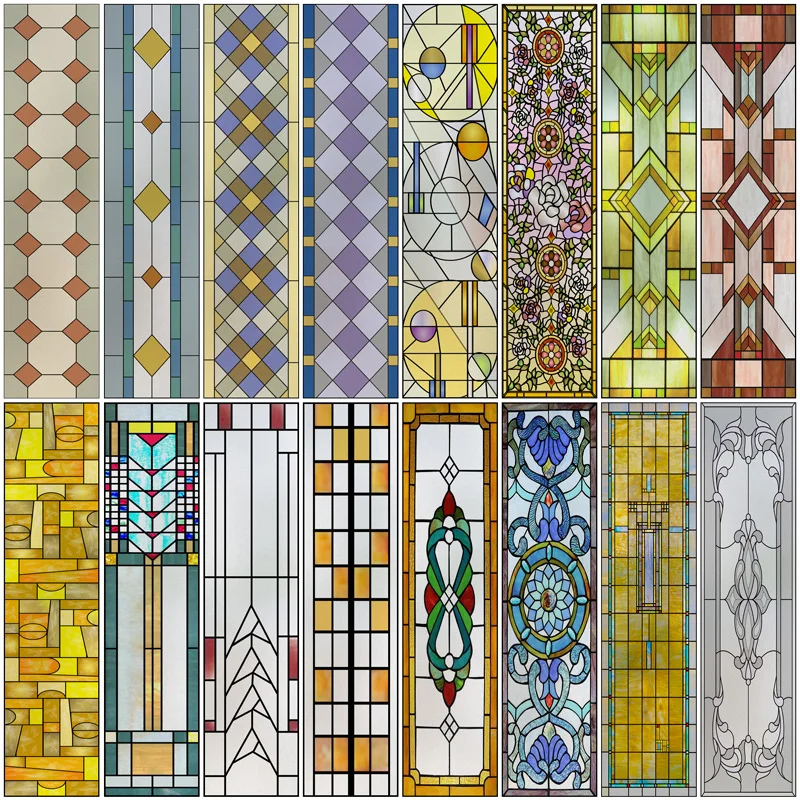 Frosted Stained Glass Window Film, Church Static Cling,Privacy Retro Door Sticker,Kitchen, Office, Home Decor, Customized
Frosted Stained Glass Window Film, Church Static Cling,Privacy Retro Door Sticker,Kitchen, Office, Home Decor, Customized
