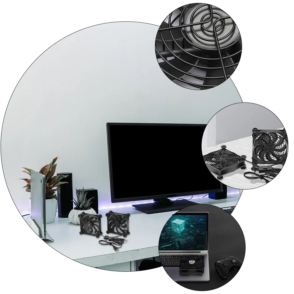 8Cm 5V Usb Cooling Fan Radiator For Router Set- Modem Silent Long Life Pc Notebook Coolercomputer Case Fan 
8Cm 5V Usb Cooling Fan Radiator For Router Set- Modem Silent Long Life Pc Notebook Coolercomputer Case Fan