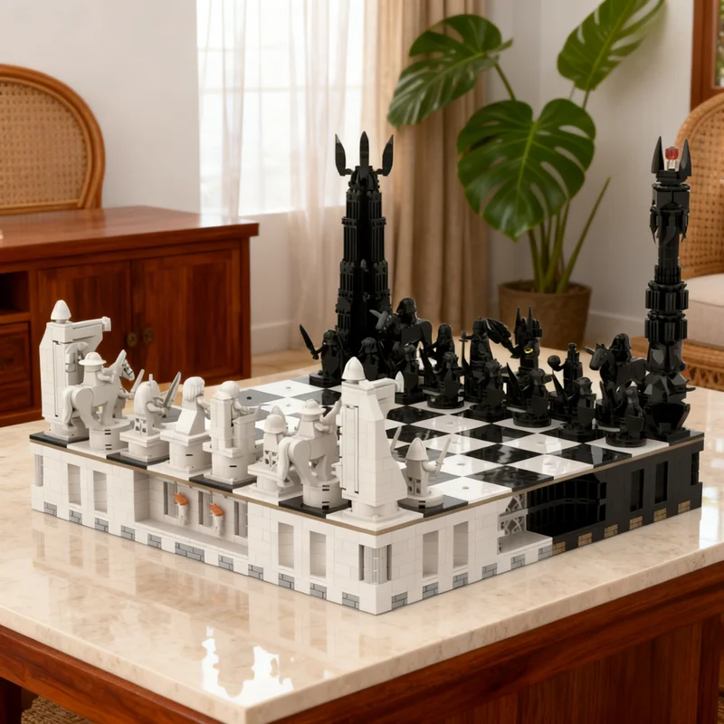 2546pcs MOC The Board is set Hobbit Lord Rings The Model Building blocks Architecture toys Christmas gifts Education Kids idea
2546pcs MOC The Board is set Hobbit Lord Rings The Model Building blocks Architecture toys Christmas gifts Education Kids idea