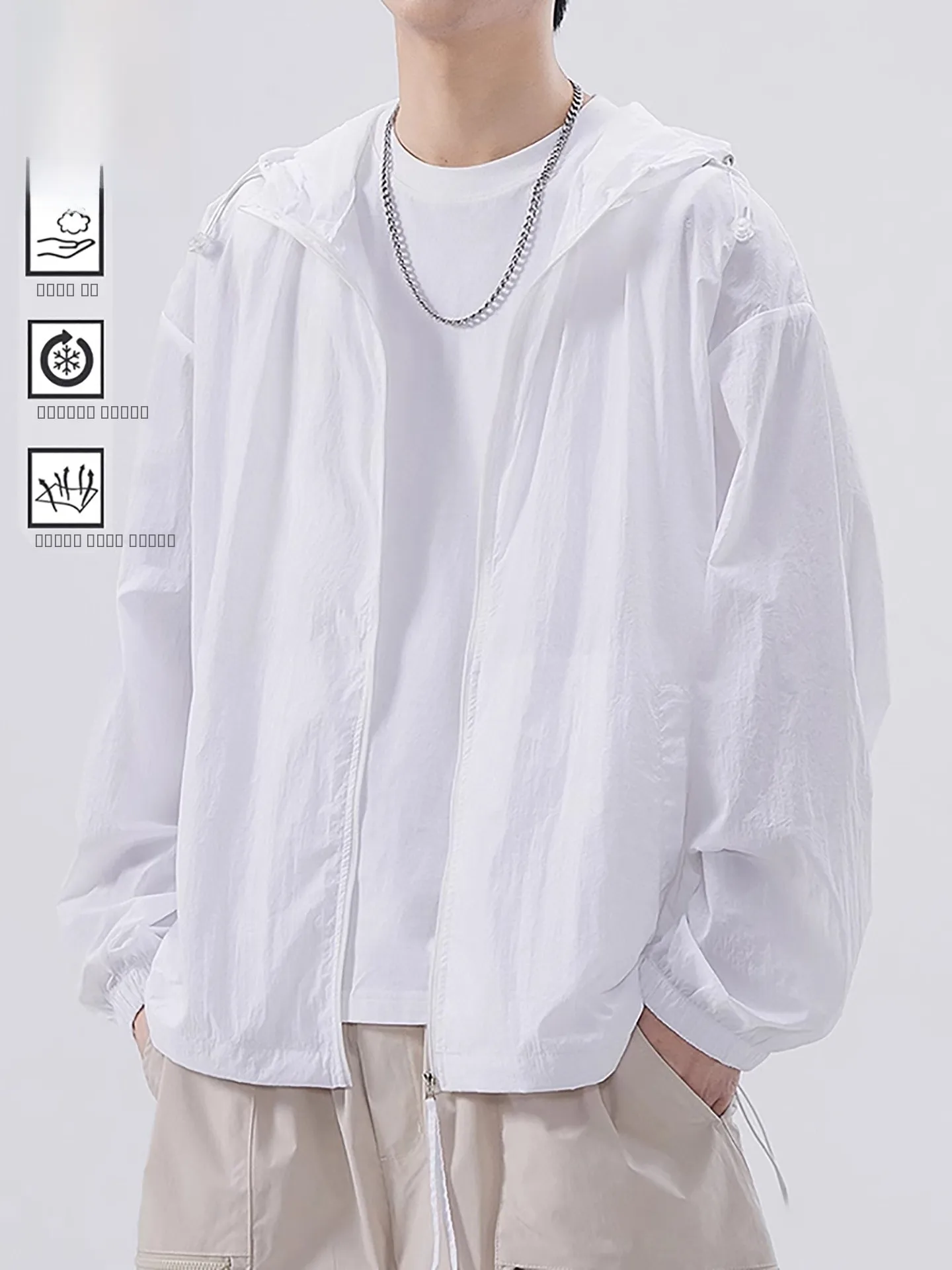 Мужская одежда TUCANO для занятий спортом на открытом воздухе, защита от солнца, тонкая модель из ледяного шелка, новая летняя модная легкая куртка с капюшоном
Мужская одежда TUCANO для занятий спортом на открытом воздухе, защита от солнца, тонкая модель из ледяного шелка, новая летняя модная легкая куртка с капюшоном