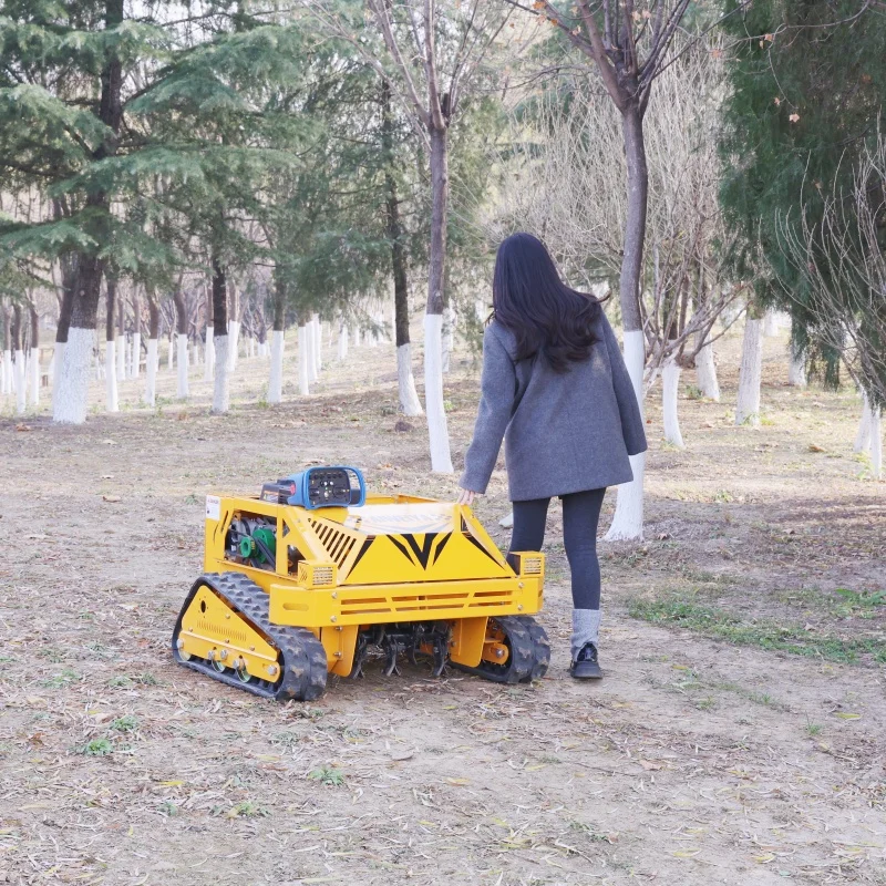 Customized and newly upgraded remote-controlled lawnmower, suitable for horse farms, with optional GPS module.
Customized and newly upgraded remote-controlled lawnmower, suitable for horse farms, with optional GPS module.