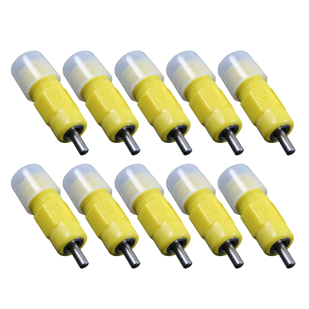 10PCS Bird Water Drinker Chicken Waterer Helix Water Inlet Drinking Fountain Pet Bird Supplies Chicken Water Drinker
10PCS Bird Water Drinker Chicken Waterer Helix Water Inlet Drinking Fountain Pet Bird Supplies Chicken Water Drinker