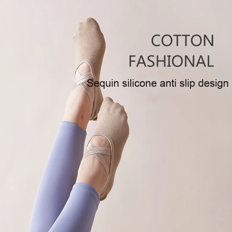 Bandage Socks Women Pilates Summer 2023 Silicone Anti-Slip Quick-Dry Yoga Socks Ladies Ballet Dance Cotton Sport Fitness Sock
Bandage Socks Women Pilates Summer 2023 Silicone Anti-Slip Quick-Dry Yoga Socks Ladies Ballet Dance Cotton Sport Fitness Sock