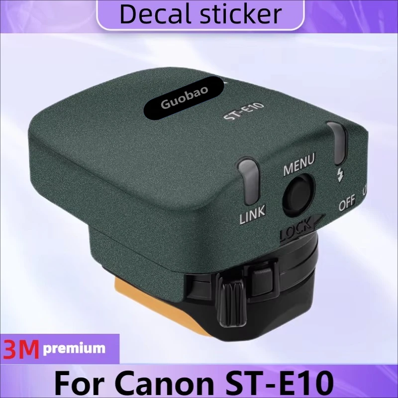 Customized Sticker For Canon ST-E10 Decal Skin Flash Signal Transmitter Vinyl Wrap Film Protective Coat STE10 ST E10
Customized Sticker For Canon ST-E10 Decal Skin Flash Signal Transmitter Vinyl Wrap Film Protective Coat STE10 ST E10