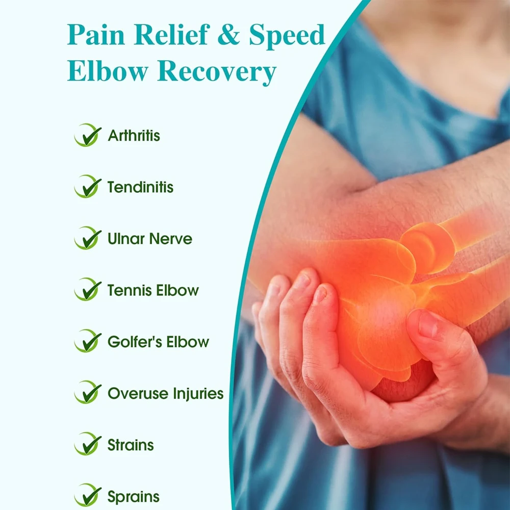 1pc Elbow Splint Cubital Tunnel Brace for Sleeping, Cubital Tunnel Syndrome Adjustable Stabilizer Elbow Support Fits Men Women
1pc Elbow Splint Cubital Tunnel Brace for Sleeping, Cubital Tunnel Syndrome Adjustable Stabilizer Elbow Support Fits Men Women