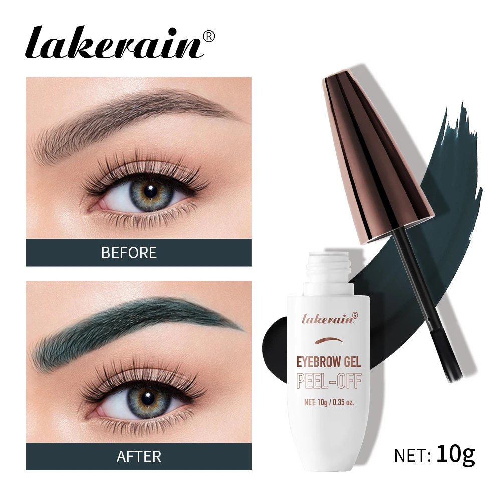 Lakerain Eyebrow Gel Peel-off Long Lasting Waterproof Eye Brow Enhancers Gel Natural Color Make Up Eyebrow Cosmetic Tool
Lakerain Eyebrow Gel Peel-off Long Lasting Waterproof Eye Brow Enhancers Gel Natural Color Make Up Eyebrow Cosmetic Tool