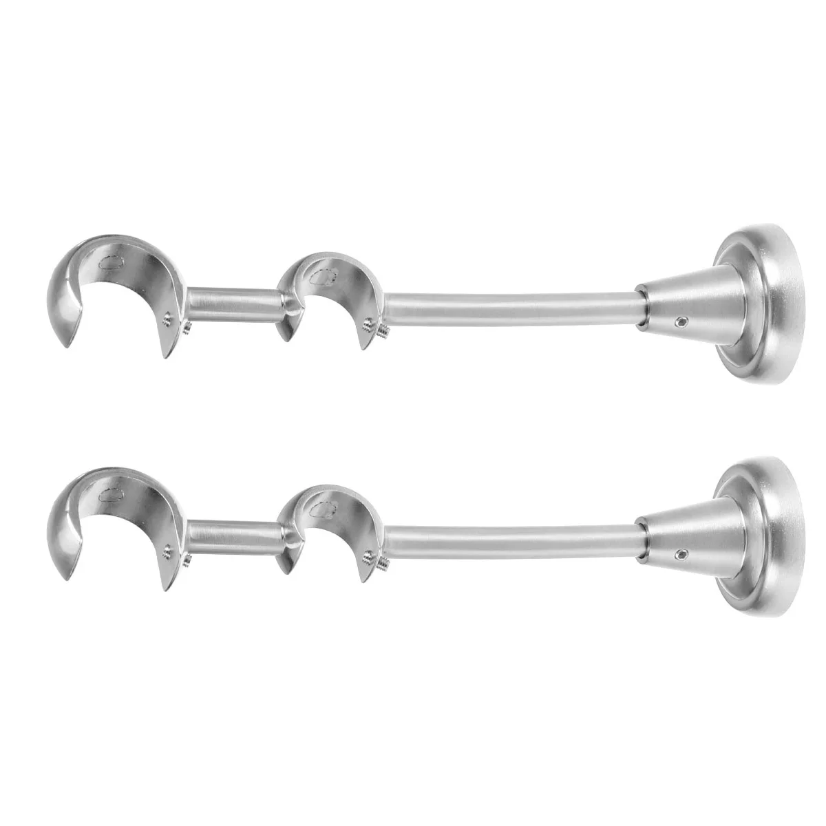 2 pcs Curtain Rod Bracket Iron Holder Double Rings Easy Installation Fit 20mm 25mm Rods Home Decoration Accessories
2 pcs Curtain Rod Bracket Iron Holder Double Rings Easy Installation Fit 20mm 25mm Rods Home Decoration Accessories