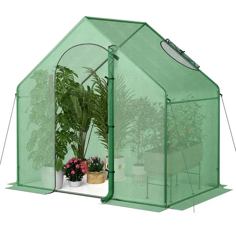 Portable Outdoor Warm House with PE Cover and Roll-up Zippered Door
Portable Outdoor Warm House with PE Cover and Roll-up Zippered Door