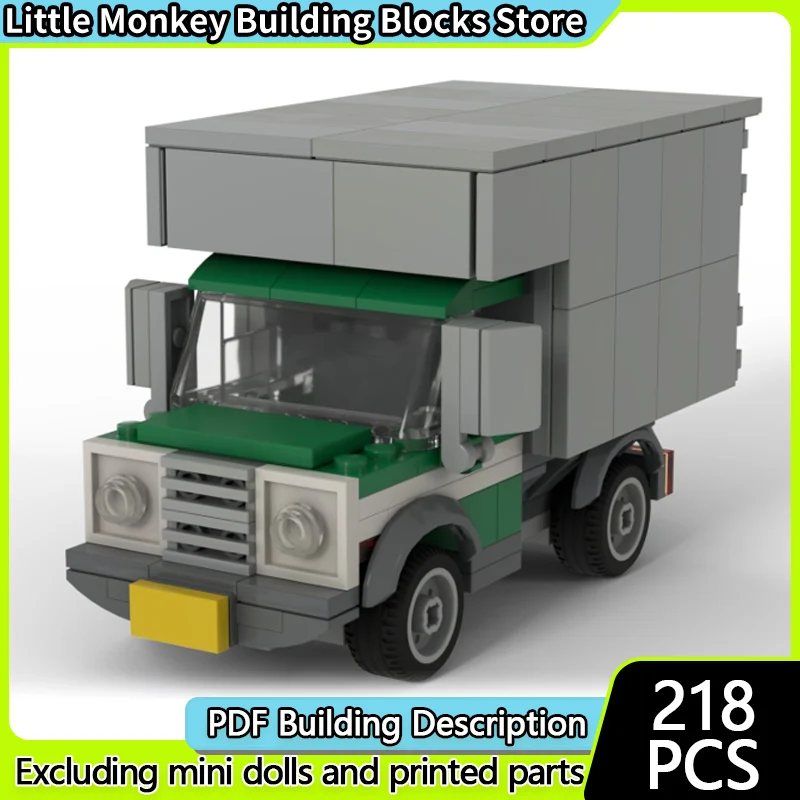 Конструктор City Car Model MOC: Классический городской транспорт, грузовик-фургон, модульная технология, детские праздничные подарки, игрушки для сборки
Конструктор City Car Model MOC: Классический городской транспорт, грузовик-фургон, модульная технология, детские праздничные подарки, игрушки для сборки