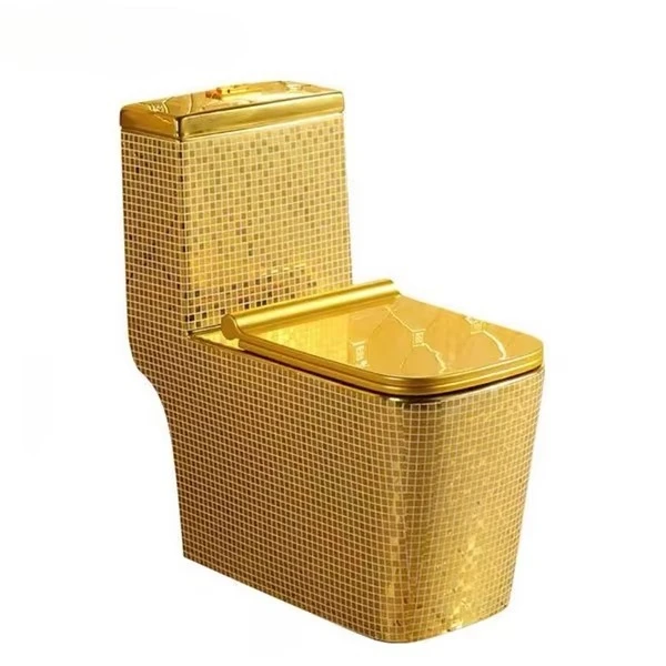 Элитная сантехника: Золотой унитаз для ванной комнаты, компостирующий унитаз в королевском стиле
Элитная сантехника: Золотой унитаз для ванной комнаты, компостирующий унитаз в королевском стиле