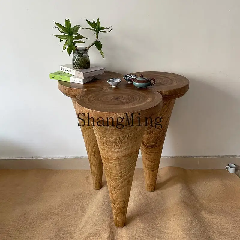 CL wood wabi-sabi wind coffee table household balcony small apartment high-footed table log personalized petal corner table
CL wood wabi-sabi wind coffee table household balcony small apartment high-footed table log personalized petal corner table