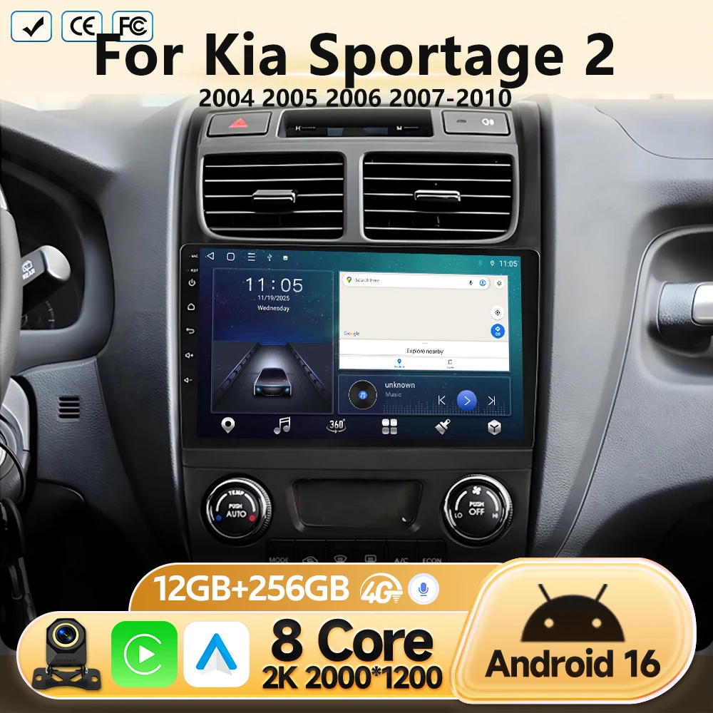 Android 16 Auto Radio For Toyota RAV4 RAV 4 2003 2004 2005 DSP Carplay GPS Navigation Multimedia Video Player Stereo 2din DVD
Android 16 Auto Radio For Toyota RAV4 RAV 4 2003 2004 2005 DSP Carplay GPS Navigation Multimedia Video Player Stereo 2din DVD