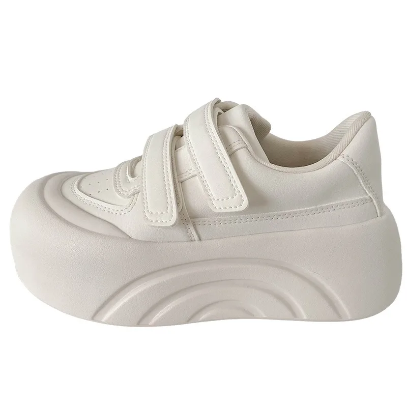 2026 Spring and Autumn New Big Head Casual White Shoes for Women's Niche Height Increasing Board Shoes Thick Soled Bread Shoes
2026 Spring and Autumn New Big Head Casual White Shoes for Women's Niche Height Increasing Board Shoes Thick Soled Bread Shoes