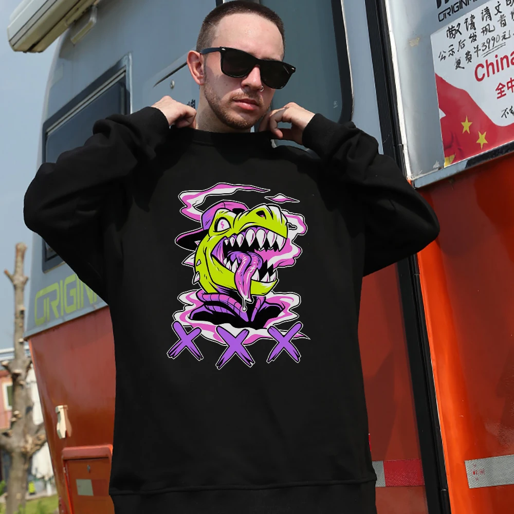 The Hungry Dinosaur Drooling Couple Hoodies High Street Personality Long Sleeves Trend Fleece Sweatshirt Mens Cotton Pullover
The Hungry Dinosaur Drooling Couple Hoodies High Street Personality Long Sleeves Trend Fleece Sweatshirt Mens Cotton Pullover