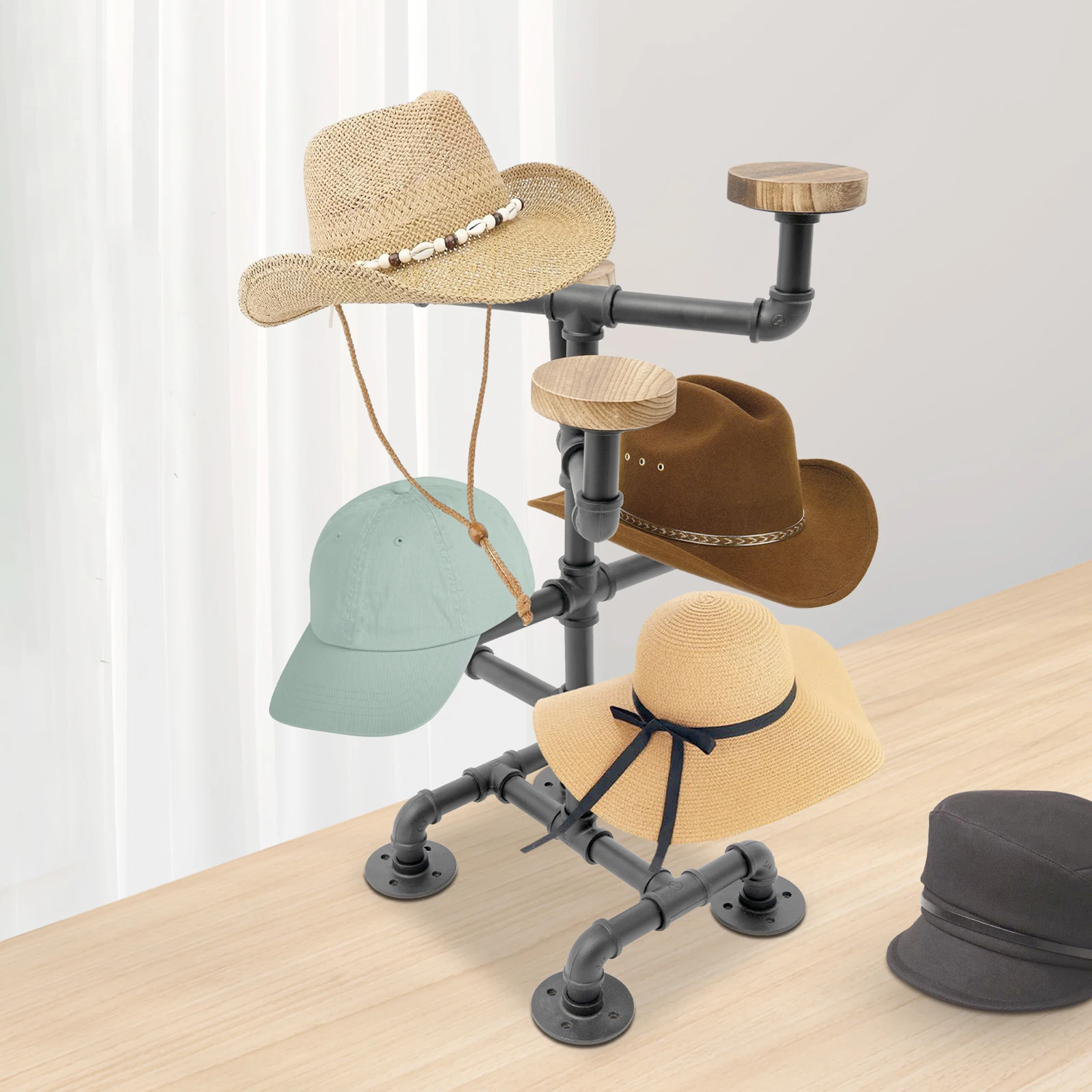 Hat Display Rack for 8 Hats – Storage Rack for Bedroom and Living Room Home Decor
Hat Display Rack for 8 Hats – Storage Rack for Bedroom and Living Room Home Decor